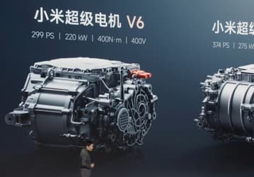Xiaomi представила двигатели Super Motor V6 и V6s. Старший превосходит двигатели Tesla Model S Plaid и Porsche Taycan Turbo