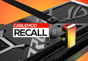 Разъём питания 12VHPWR снова оказался причиной проблем. CableMod отзывает свои адаптеры 12VHPWR 