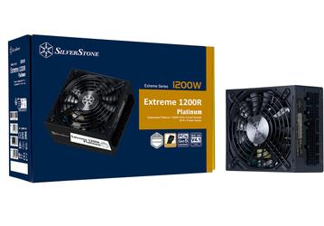 Это блок питания SFX-L мощностью 1200 Вт и с пожаробезопасным разъёмом 12V-2x6. Представлен SilverStone Extreme 1200R Platinum