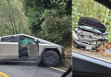 Toyota Corolla протестировала Tesla Cybertruck на прочность, бронированный пикап оказался крепче