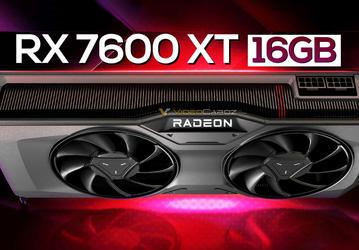 Большой сюрприз от AMD: Radeon RX 7600 XT получит 16 ГБ памяти