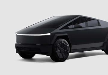 Tesla Cybertruck может быть черным или белым. Доплата за цвет – 6500 долларов, но это не стоимость краски