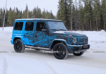 Это и есть первый электрический «Гелендваген». Mercedes-Benz EQG засняли в ходе дорожных испытаний