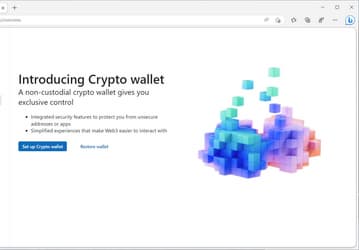 Microsoft разрабатывает встроенный крипто-кошелек для своего браузера Edge