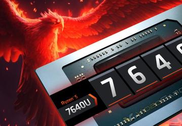 Новейшая архитектура AMD Zen 4 теперь и для 15-ваттных мобильных APU. Впервые протестирован Ryzen 5 7640U