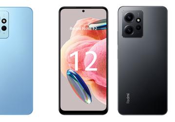 Экран AMOLED 120 Гц, 50 Мп, 5000 мА•ч, 33 Вт, IP53 и MIUI 14 из коробки. Redmi Note 12 4G полностью рассекречен накануне премьеры
