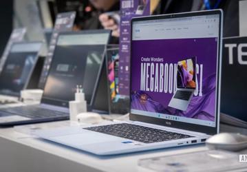 Tecno привезла на MWC 2023 очередной «мегабук»: Megabook S1 2023 получил процессоры Intel Core 13 и экран 3,2К 120 Гц