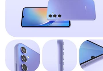 5000 мА·ч, экран Super AMOLED 6,6 дюйма 120 Гц, 48 Мп и защита IP67. Представлен Samsung Galaxy A34