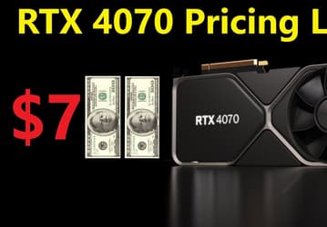 GeForce RTX 4070 будет стоить 750–800 долларов? Карте приписывают стартовую цену, которая всего на 50 долларов ниже цены RTX 4070 Ti
