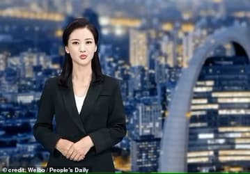 Телевидение будущего уже здесь: в Китае запустили виртуальную ИИ-ведущую