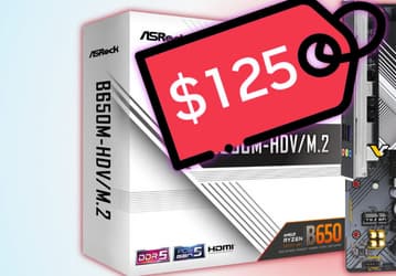 Собрать ПК с новейшими Ryzen 7000 будет ощутимо дешевле. В продаже появится системная плата ASRock B650M-HDV/M.2 по цене 125 долларов