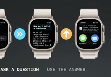 Нейросеть ChatGPT появилась на Apple Watch. Приложение называется WatchGPT