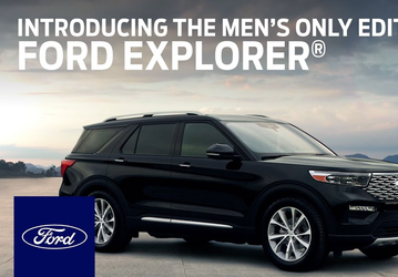 Что было бы с автомобилями без женщин. Представлен Ford Explorer Men’s Only Edition без стеклоочистителей, обогревателя, поворотников и других деталей