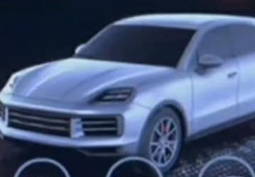 Рассекречен дизайн нового Porsche Cayenne. Он получит фары в стиле Taycan