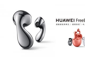 Очень необычный дизайн наушников Huawei FreeBuds 5 навеян сверхпрочными стеклянными каплями Руперта