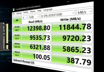 Sabrent готовит SSD со скоростью передачи данных более 12,3 ГБ/с