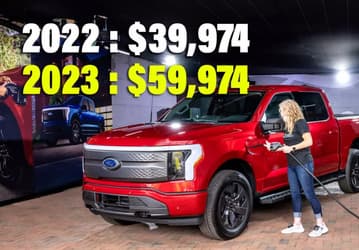В Китае автомобили рекордно дешевеют, а в США пикап Ford F-150 Lightning рекордно подорожал – на 20 тыс. долларов всего лишь за год