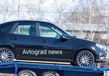 Так будет выглядеть лифтбэк Lada Granta Sport со 120-сильным мотором, производство которого стартует летом. Предсерийный экземпляр засняли на АвтоВАЗе