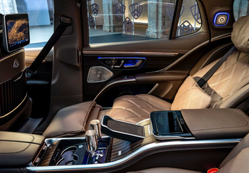 Представлен роскошный кроссовер Mercedes-Maybach EQS 2024