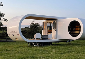 Уникальный дом на колёсах Romotow T8, напоминающий флешку, запущен в производство