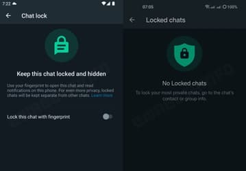В WhatsApp появится возможность защитить чаты с помощью отпечатка пальца