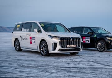 Автомобили Voyah установили рекорды скорости и дальности хода на Байкале