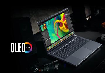 120-герцевый экран OLED 16 : 10, новейшие Ryzen 7040H и RTX 4050. Представлен ноутбук Acer Swift X 16 OLED со стартовой ценой 1250 долларов