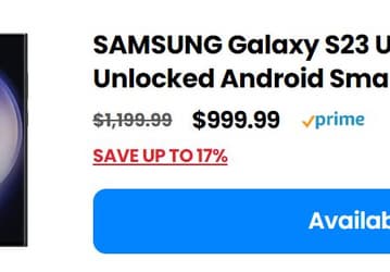 Samsung Galaxy S23 Ultra и остальные модели линейки подешевели до минимума в США