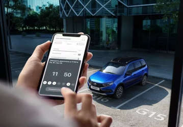 Начинаются продажи по всей России автомобилей Lada с управлением со смартфона
