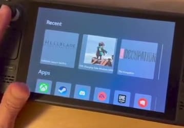 В Microsoft проводят эксперимент с адаптацией Windows под Steam Deck