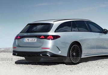 Это универсал Mercedes-Benz E-Class 2024. Появились первые изображения новинки