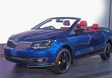 Представлен кабриолет Skoda Rapid