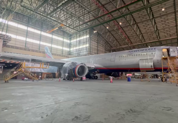 Иранская авиакомпания Mahan Air показала, как обслуживают самолёт Airbus A330-300 «Аэрофлота»