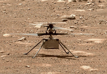 Вертолёт NASA Ingenuity выжил после отключения связи на Марсе