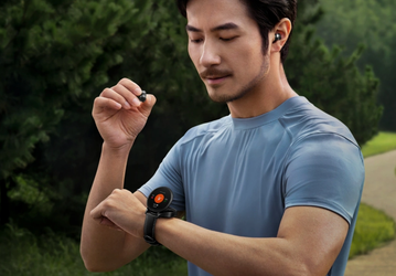 AMOLED, 80 режимов тренировок, SpO2, GPS и встроенные наушники. Необычные часы Huawei Watch Buds уже можно заказать в России