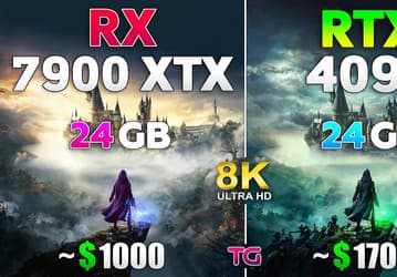 GeForce RTX 4090 против Radeon RX 7900 XTX в разрешении 8K. Тесты показали, на что способны текущие флагманы при такой нагрузке