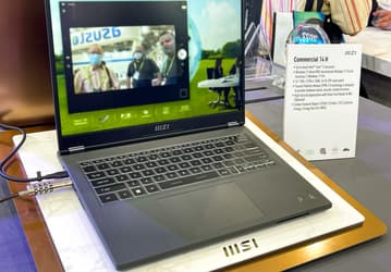 MSI представила ноутбук Commercial 14 для корпоративного рынка: безопасность, офисные функции и забота о природе