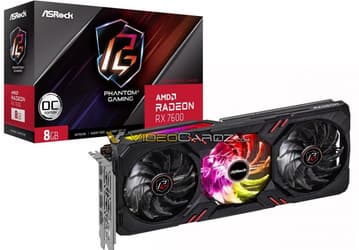 Прямой конкурент GeForce RTX 4060, только выйдет пораньше. Появились изображения Radeon RX 7600 в исполнении Asus и ASRock