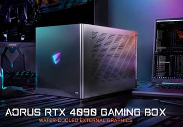 GeForce RTX 4090 массой 5 кг. Gigabyte представила внешнюю видеокарту Aorus RTX 4090 Gaming Box