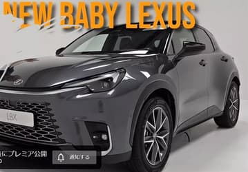 Это новейший Lexus LBX. Фото компактного японского кроссовера слили в Сеть за день до премьеры