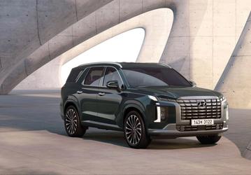 Совершенно новый Hyundai Palisade выйдет в 2025 году. Он растянется в длину на 5 метров и получит 280-сильную гибридную силовую установку