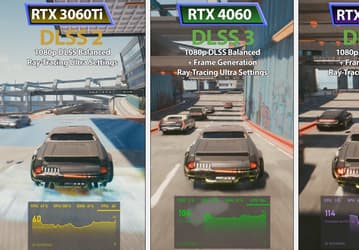 Опубликованы официальные тесты GeForce RTX 4060 в Cyberpunk 2077. Видеокарта может быть почти вдвое быстрее RTX 3060 Ti