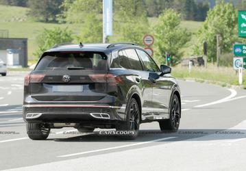 Это Volkswagen Tiguan R-Line 2024. Появились первые фото новинки