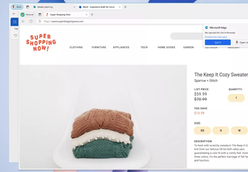 Началось тестирование Microsoft Edge для бизнеса