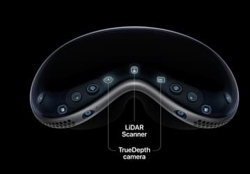 Гарнитура Apple Vision Pro получила 12 камер, лидар, датчики глубины и шесть микрофонов