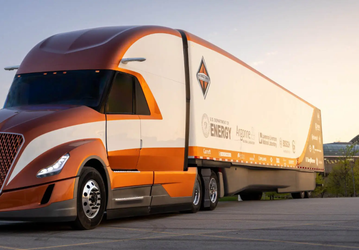 Представлен огромный грузовик Navistar International SuperTruck II с рекордно низким расходом топлива и высоким КПД