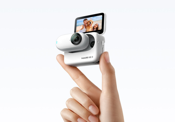 Как GoPro с модульным откидным экраном: представлена крошечная экшн-камера Insta360 Go 3