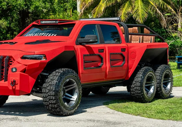 6,2 л V8 Hellcat, 850 л.с. и 11 мест. Представлен внедорожник Apocalypse 6x6 Razorback