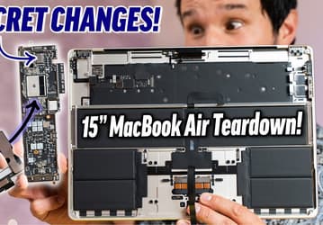 Как Apple распорядилась увеличенным внутренним пространством в MacBook Air 15? Разборка показала, что тут новая системная плата