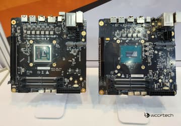Это основа для самых мощных мини-ПК. Minisforum показала платы Mini-ITX с процессорами Ryzen 9 7945HX и Core i9-13900HX